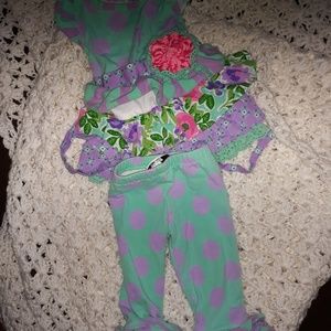 Counting daiseys pants and shirt set